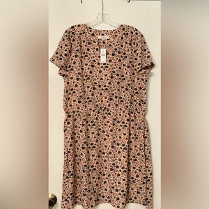 NWT LOFT floral dress